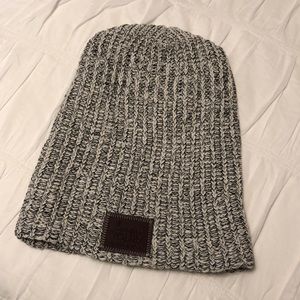 Love Your Melon: black speckled beanie
